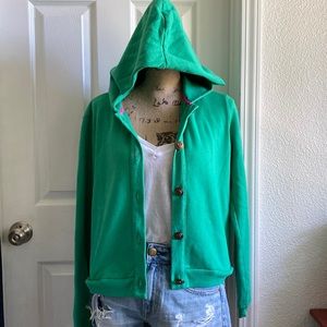 RARE PRIMP | Green Hooded Jacket | Small
